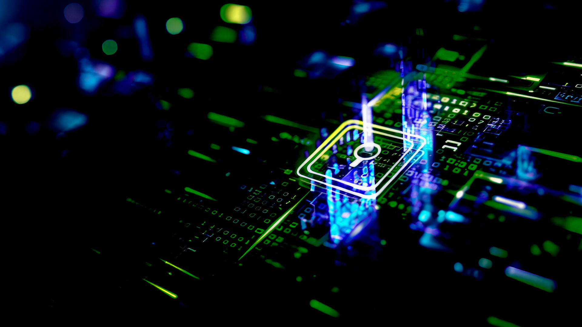 Responsible AI managing data AI managing data with a safety lock